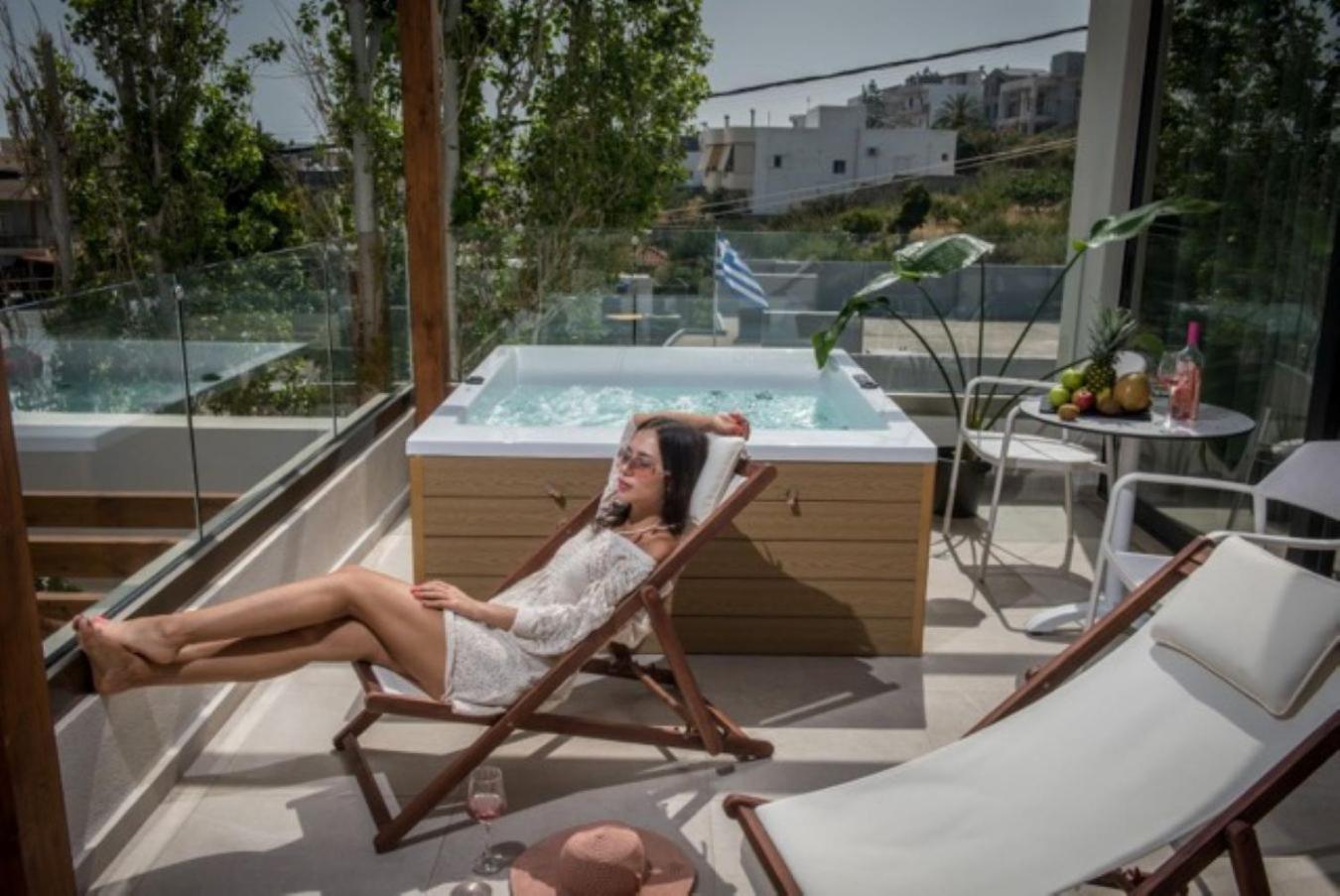 Vaya Suites By Omilos Hotels Amoudara Lasithiou エクステリア 写真